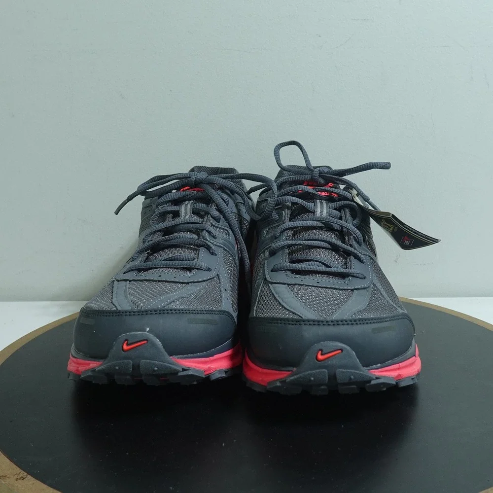 Nike Air Pegasus 27 GTX Women‎ US 12 Trail Running Shoes Waterproof Gray Red NEW